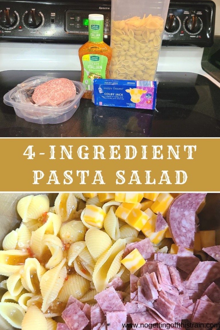 Easy 4-Ingredient Pasta Salad Recipe