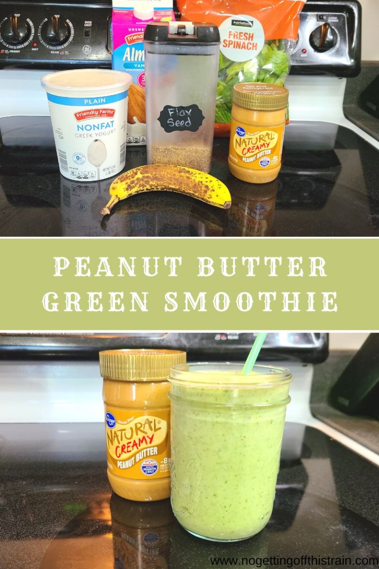 Peanut Butter Green Smoothie Recipe