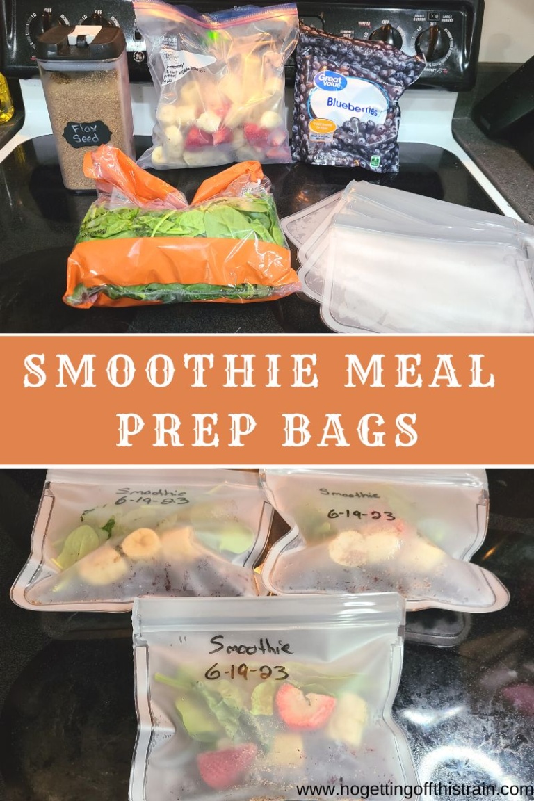 Meal Prep Smoothie Packs- Make-Ahead Freezer Meals!