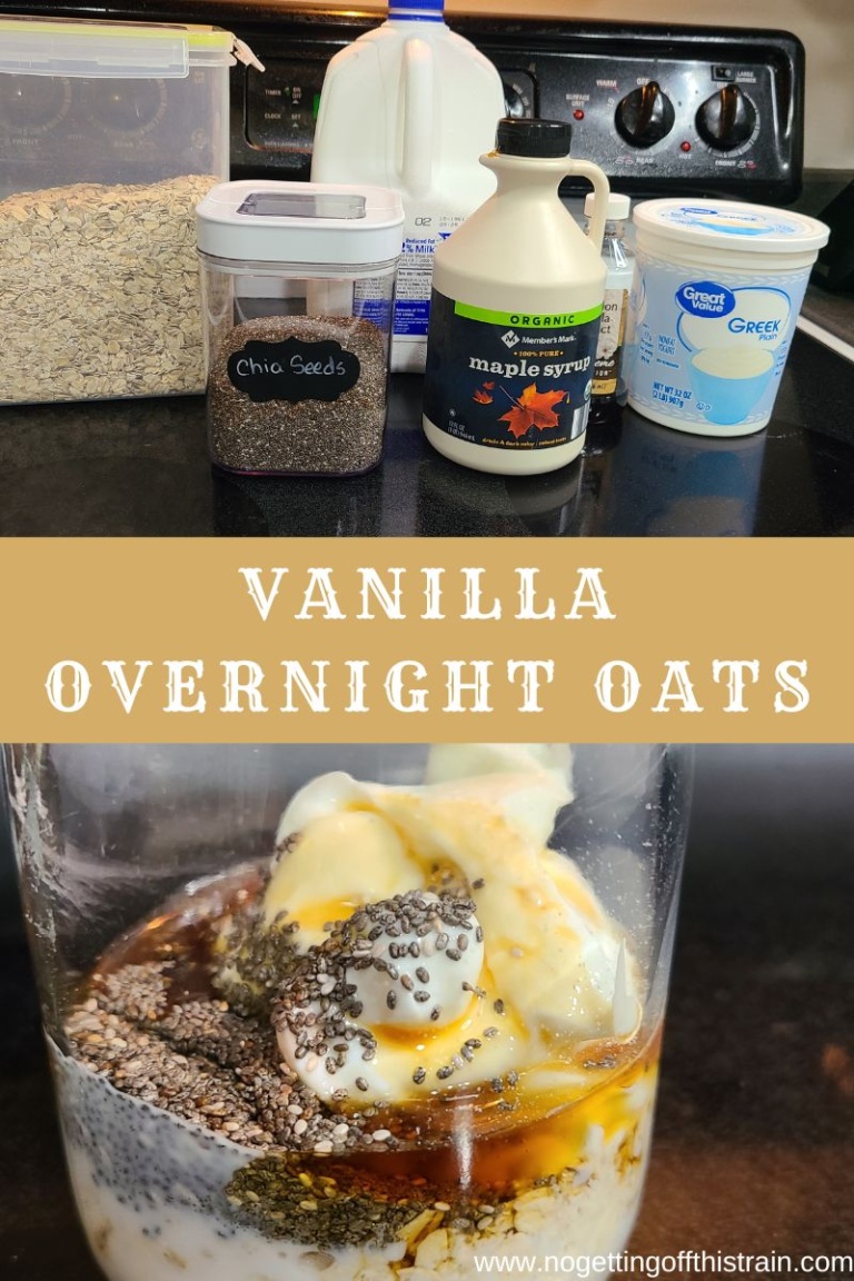 Easy Vanilla Overnight Oats Recipe