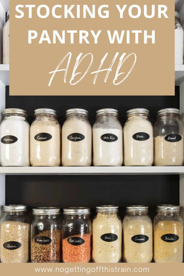 Stocking Your Pantry When You Have ADHD