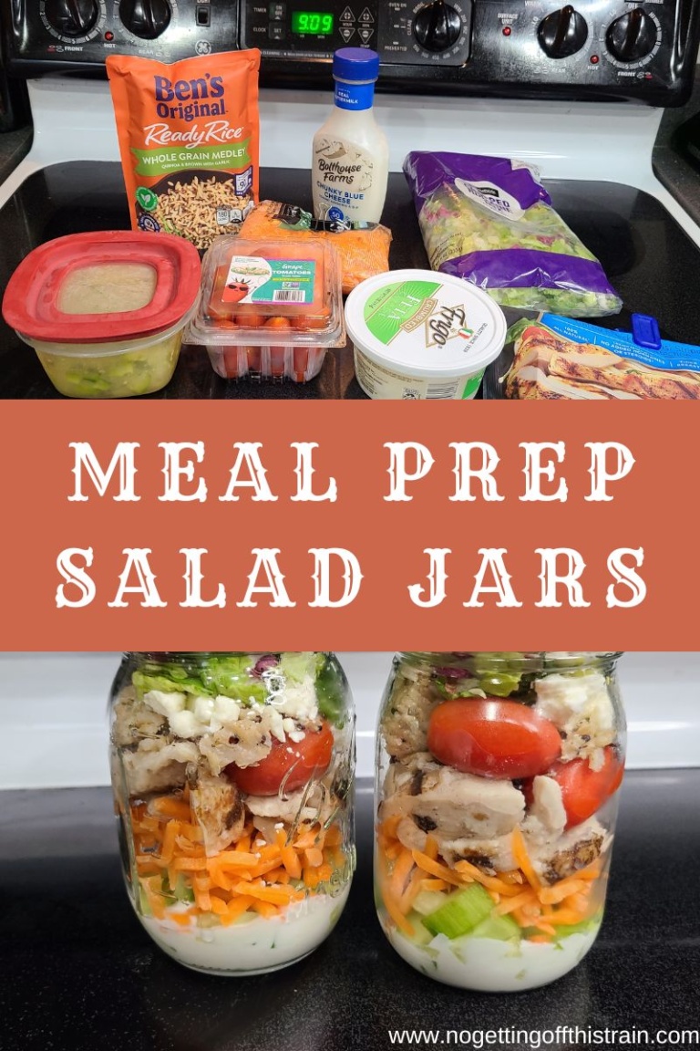 Meal Prep Salad Jars (Easy and Delicious!)