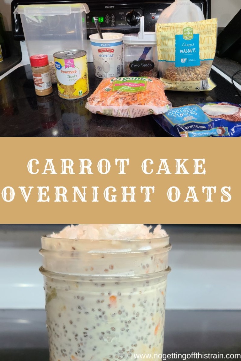Carrot Cake Overnight Oats (Easy & Healthy)