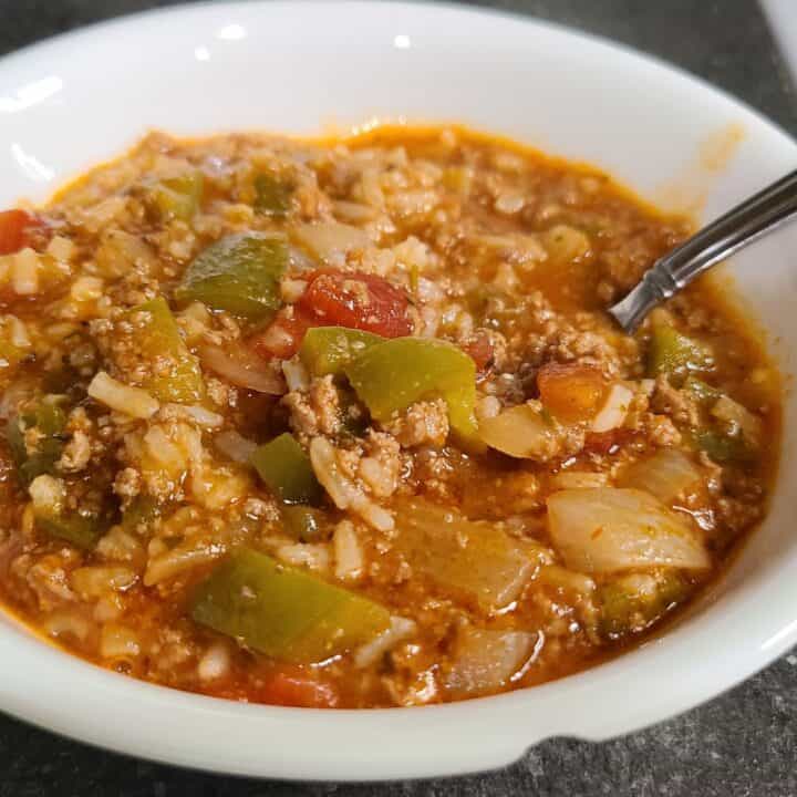 Instant Pot Stuffed Pepper Casserole