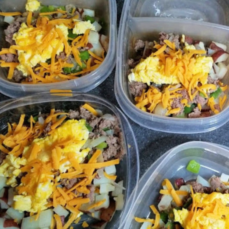 Easy Make-Ahead Breakfast Bowls (High Protein & Freezer Friendly)