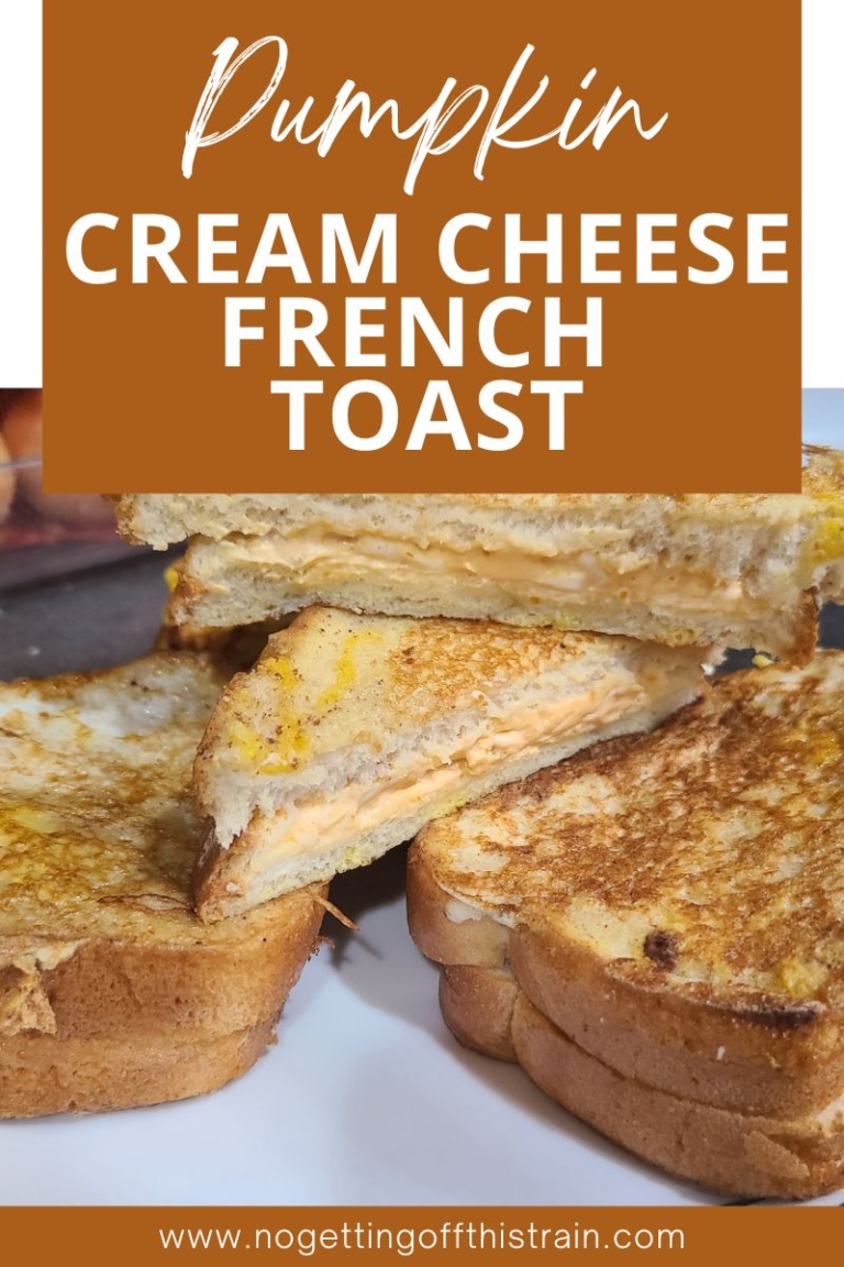 Pumpkin Cream Cheese Stuffed French Toast