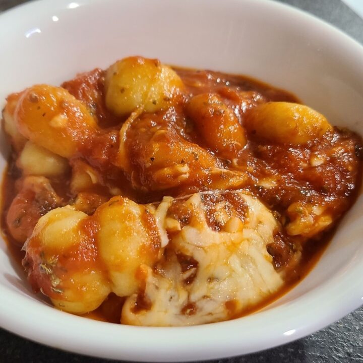 4-Ingredient Baked Gnocchi