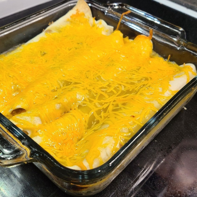 5-Ingredient Black Bean Enchiladas
