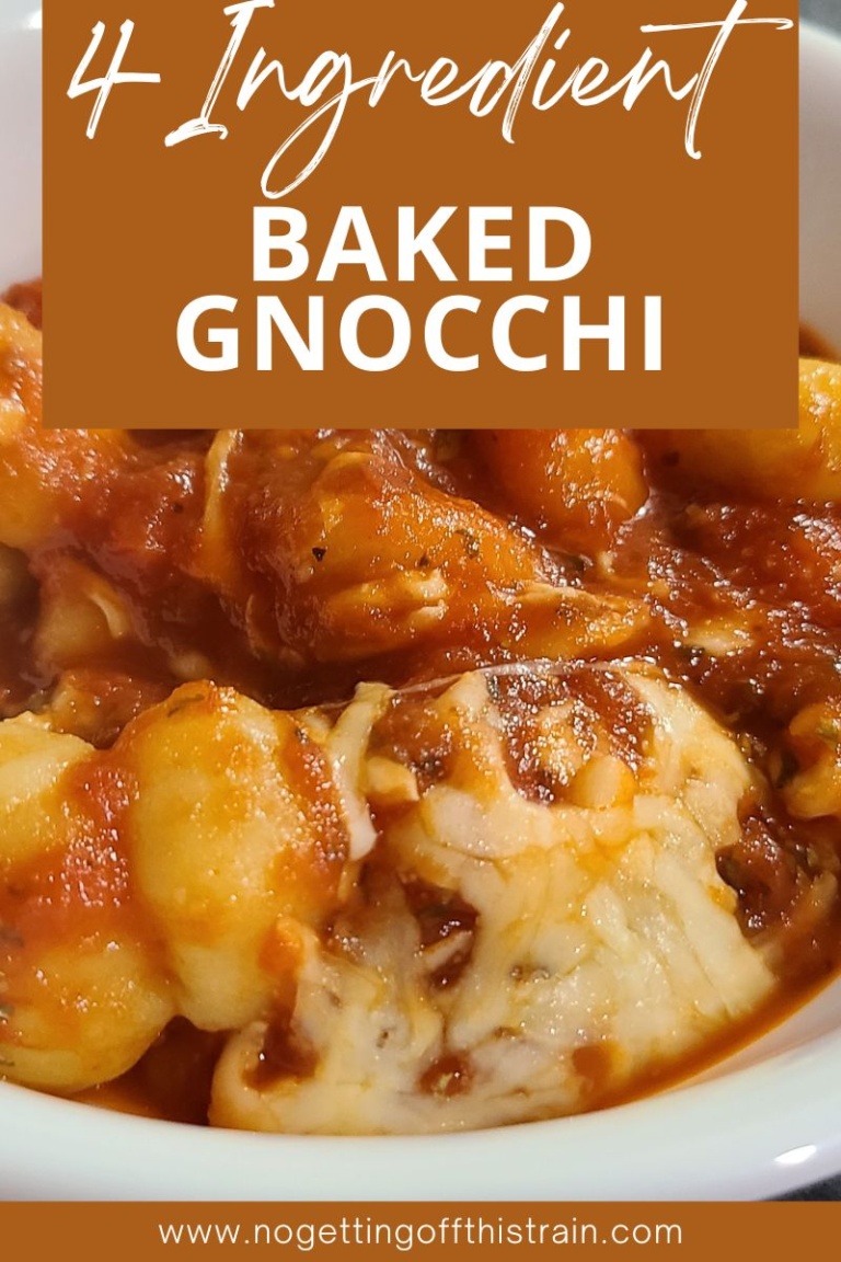 4-Ingredient Baked Gnocchi