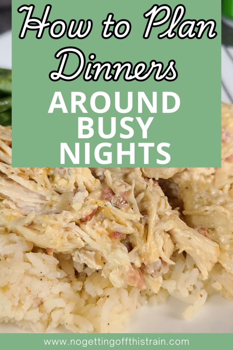 How to Plan Dinners Around Busy Nights