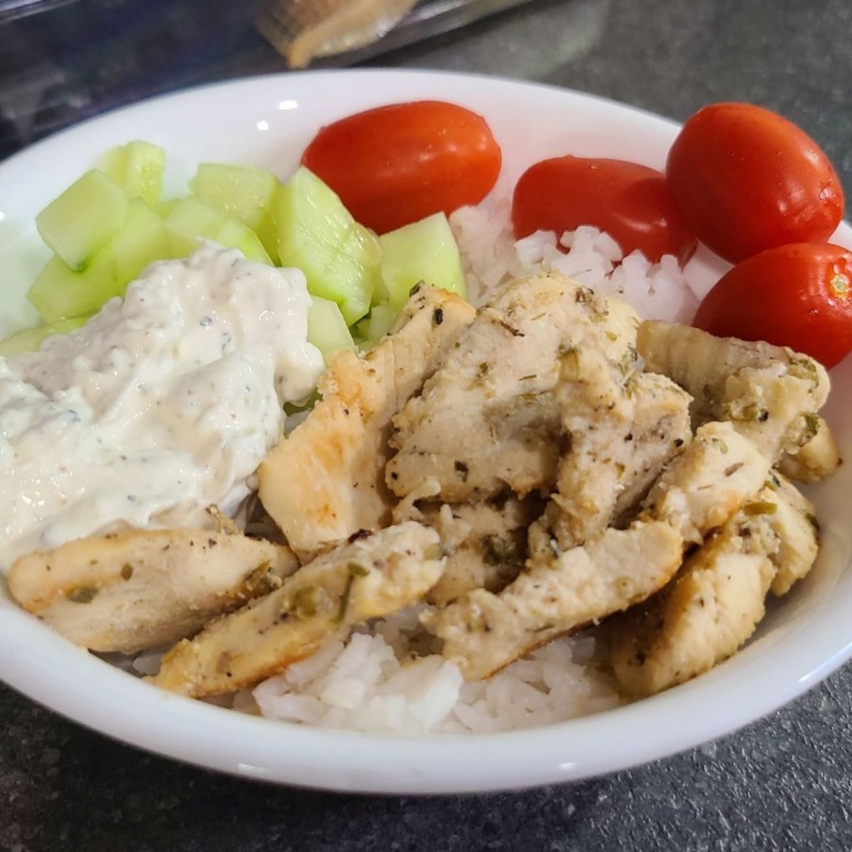Greek Chicken Bowls