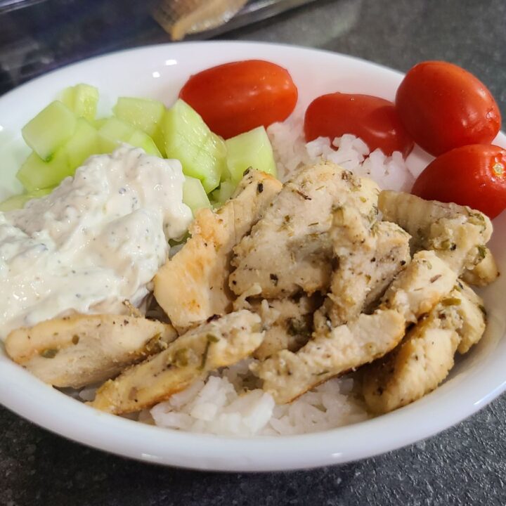 Greek Chicken Bowls