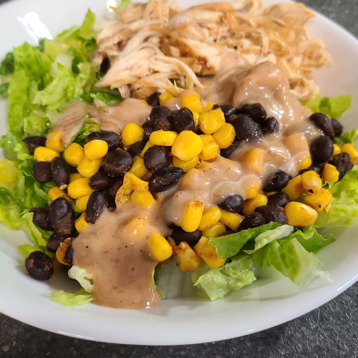 BBQ Ranch Chicken Salads